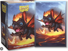 Dragon Shield: Brushed Art Sleeves: Wufdragon